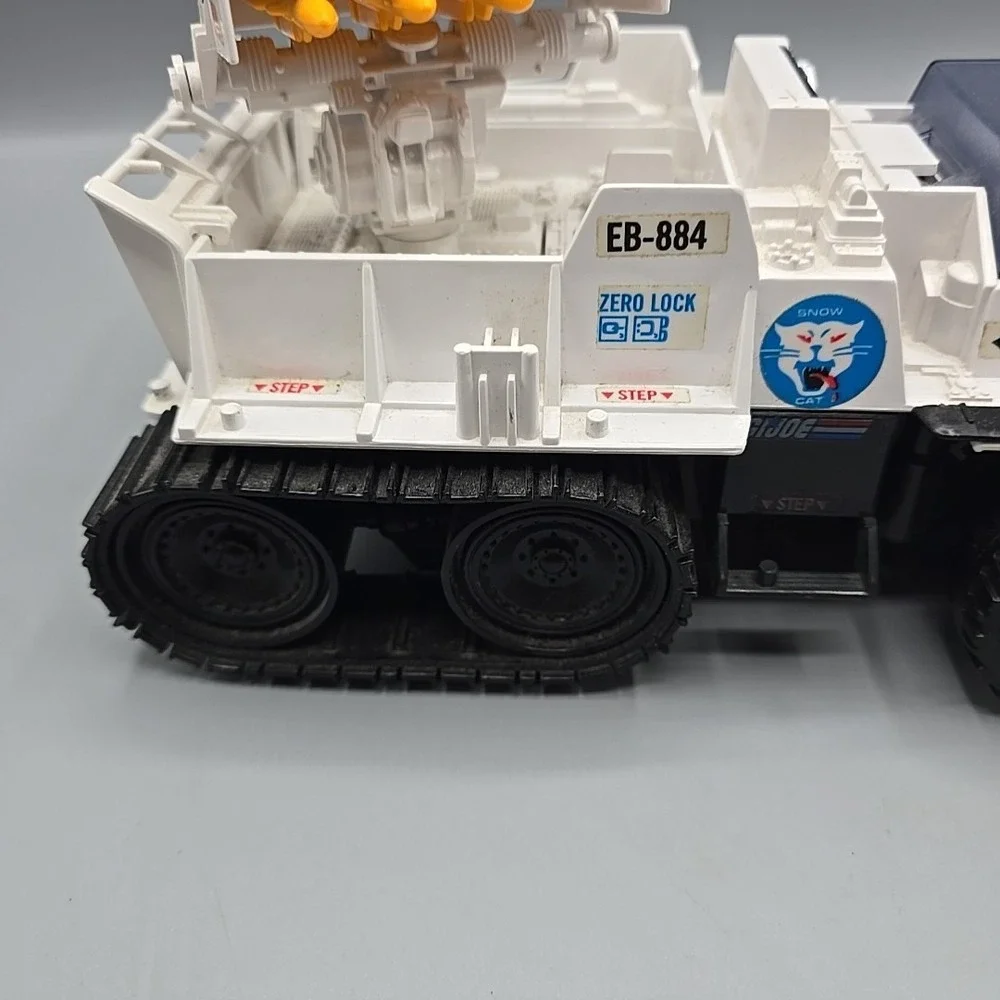 1985 Snow Cat Arctic Vehicle Vintage G.I. GI Joe 3.75 ARAH Lot Incomplete